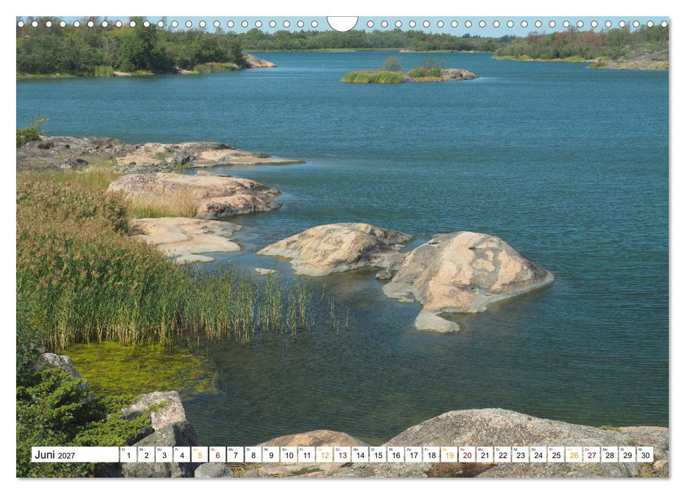 Ålandinseln. Schärengarten zwischen Finnland und Schweden (CALVENDO Wandkalender 2027)