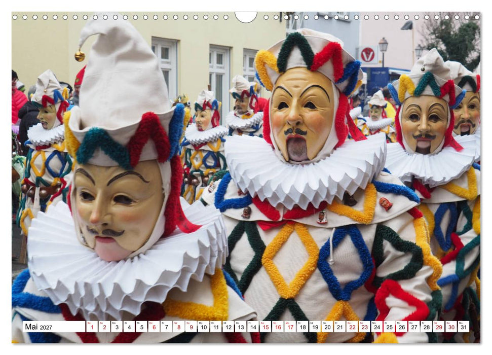 Fasnet in Oberschwaben und auf der Alb (CALVENDO Wandkalender 2027)