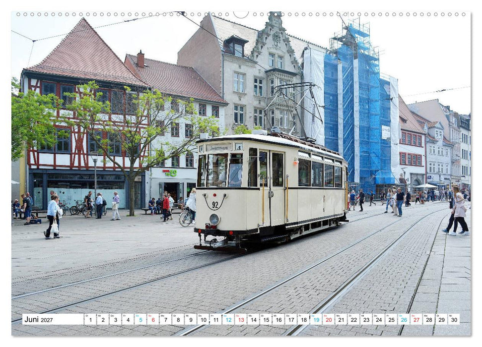 Tram historisch (CALVENDO Premium Wandkalender 2027)