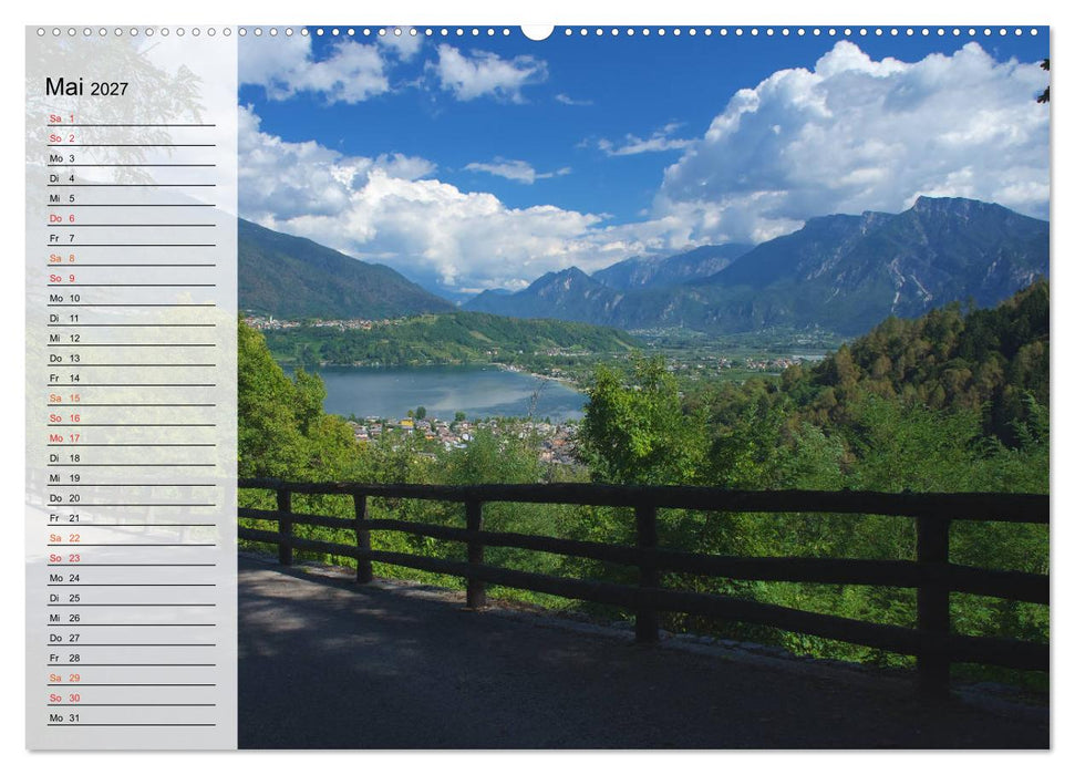 Caldonazzo See (CALVENDO Premium Wandkalender 2027)
