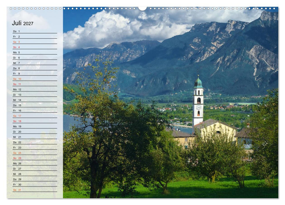 Caldonazzo See (CALVENDO Premium Wandkalender 2027)