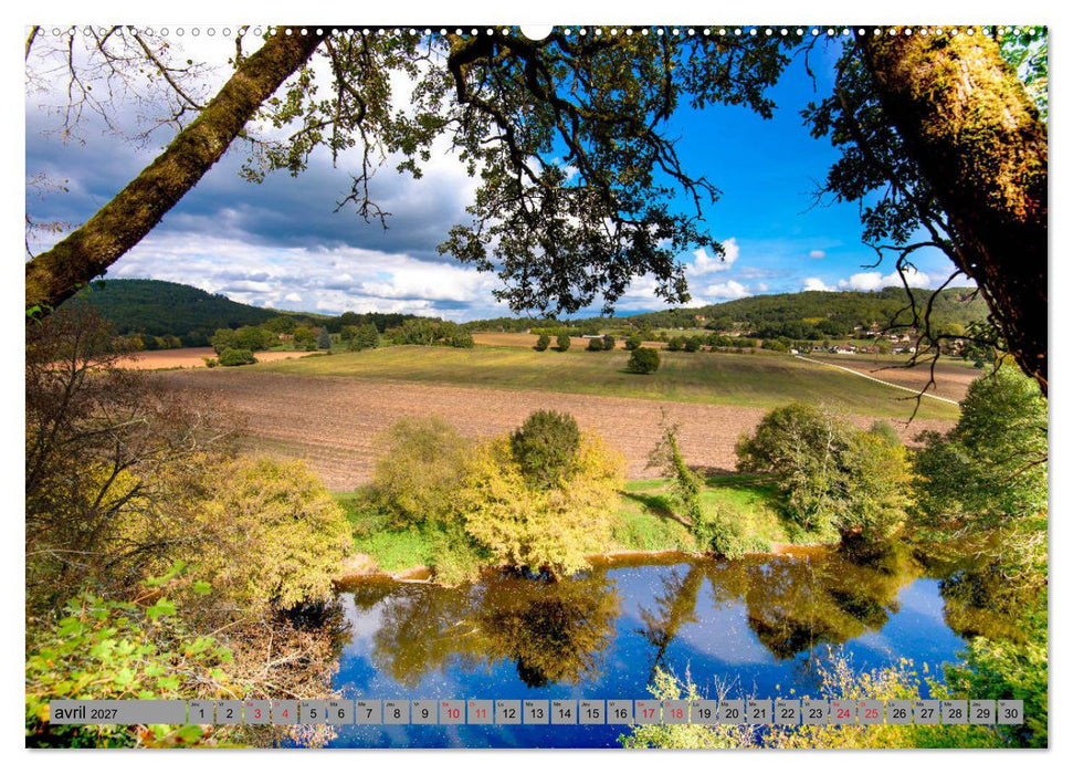 La beauté de la Dordogne – Ancienne et mystique (CALVENDO Calendrier supérieur 2027)