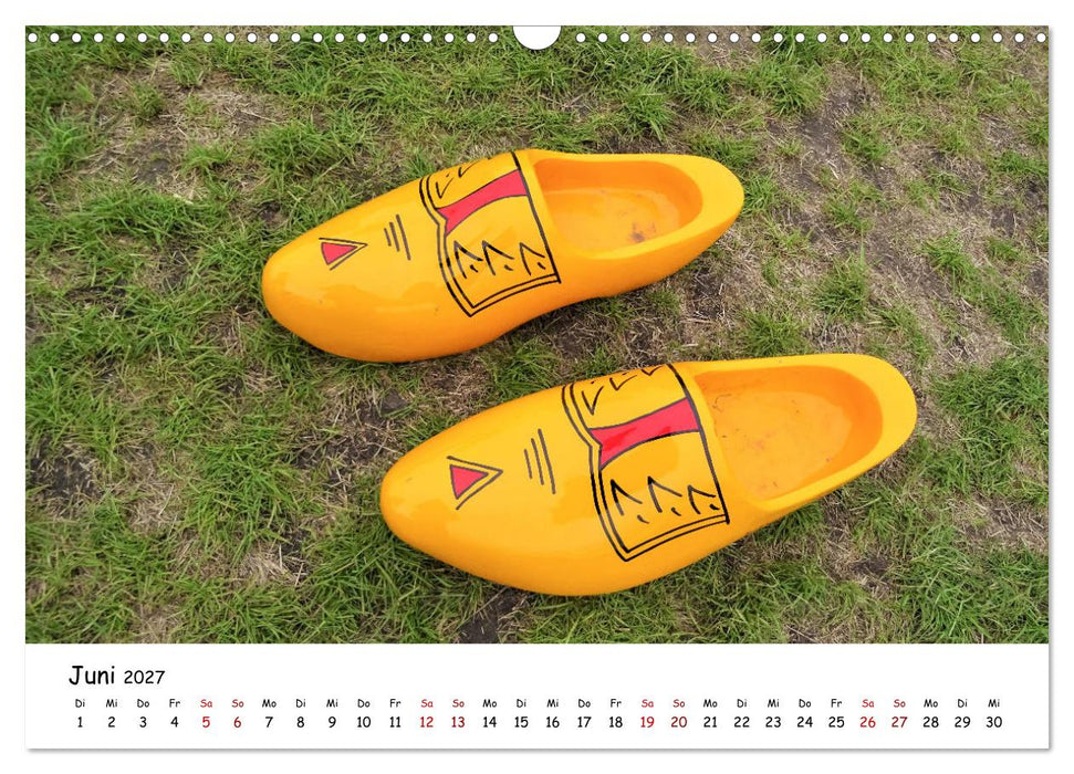Tulpenblüte in Flevoland 2027 (CALVENDO Wandkalender 2027)