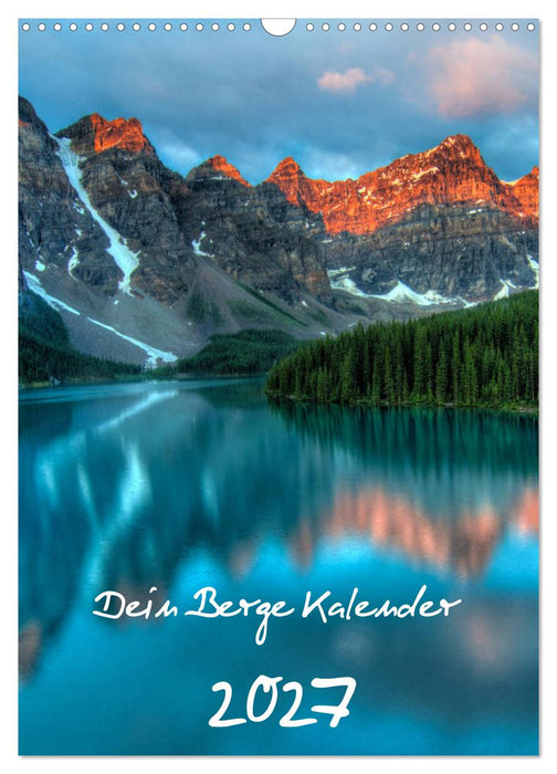 Dein Berge Kalender (CALVENDO Wandkalender 2027)