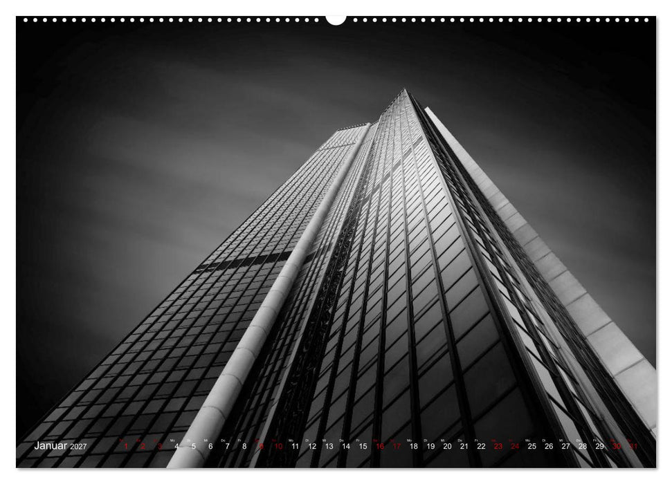Monochrome Architektur (CALVENDO Wandkalender 2027)
