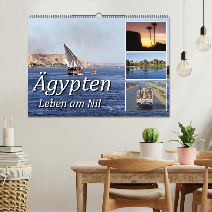 Ägypten - Leben am Nil (CALVENDO Wandkalender 2027)