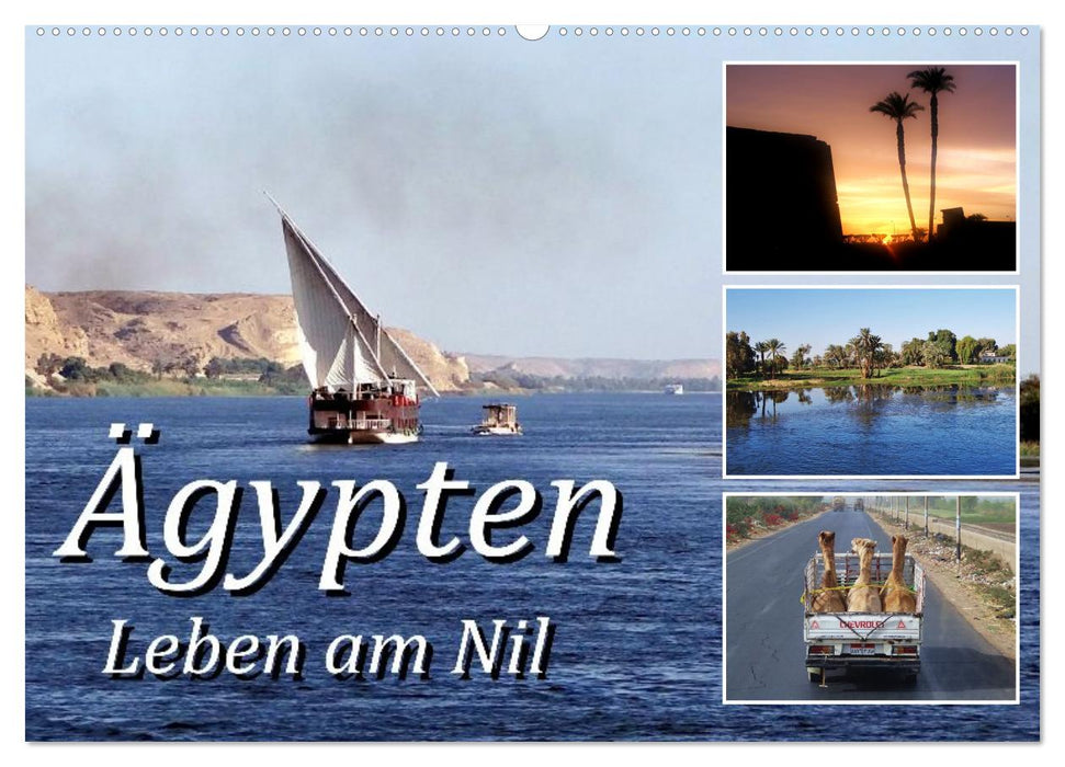 Ägypten - Leben am Nil (CALVENDO Wandkalender 2027)