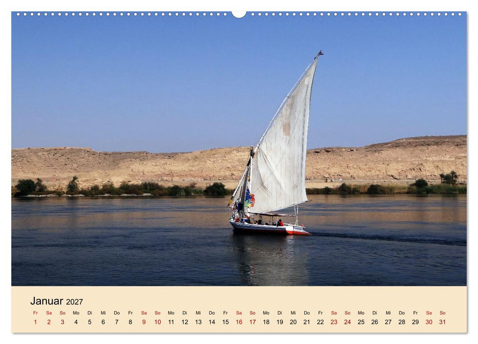 Ägypten - Leben am Nil (CALVENDO Wandkalender 2027)