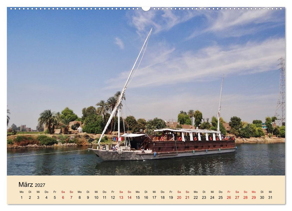 Ägypten - Leben am Nil (CALVENDO Wandkalender 2027)