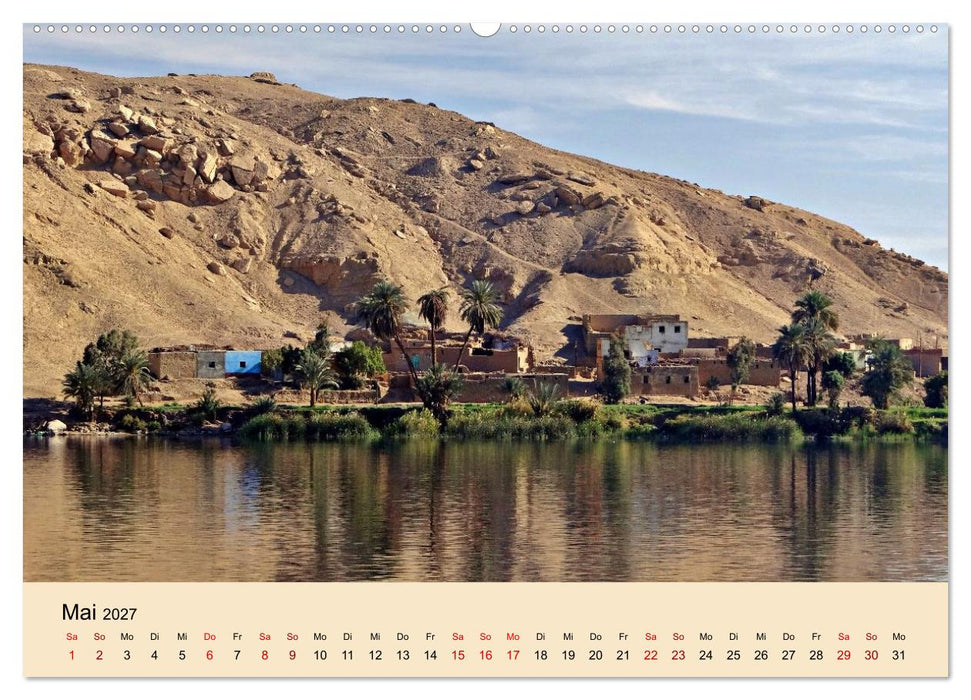 Ägypten - Leben am Nil (CALVENDO Wandkalender 2027)