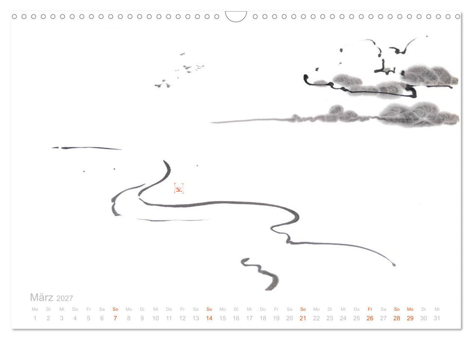 Simply Black and White/ Einfach Schwarz und Weiss - Kunst (CALVENDO Wandkalender 2027)