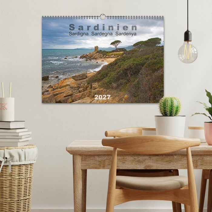Sardinien Sardigna Sardegna Sardenya 2027 (CALVENDO Wandkalender 2027)