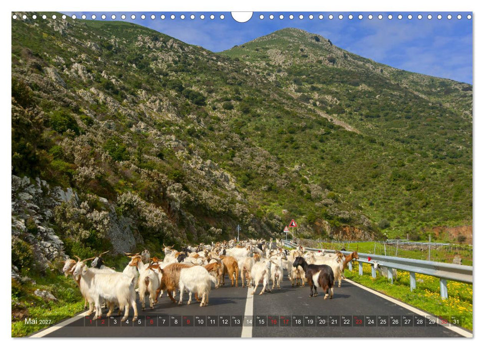 Sardinien Sardigna Sardegna Sardenya 2027 (CALVENDO Wandkalender 2027)