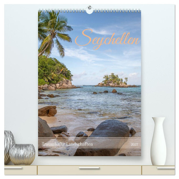 Seychellen -Traumhafte Landschaften (CALVENDO Premium Wandkalender 2027)