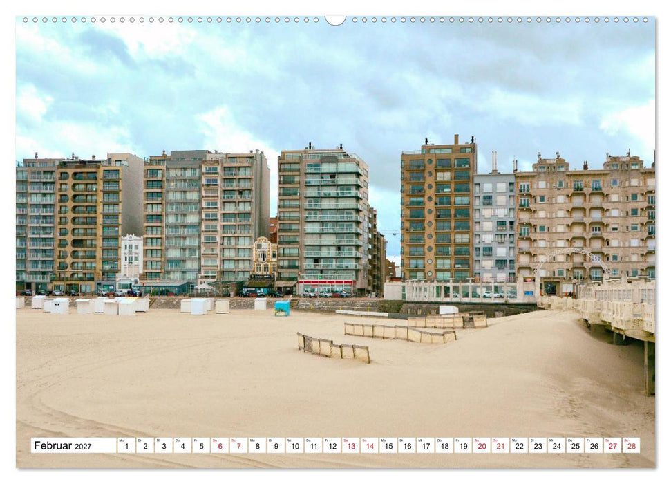 Blankenberge - belgischer Küstenort (CALVENDO Premium Wandkalender 2027)