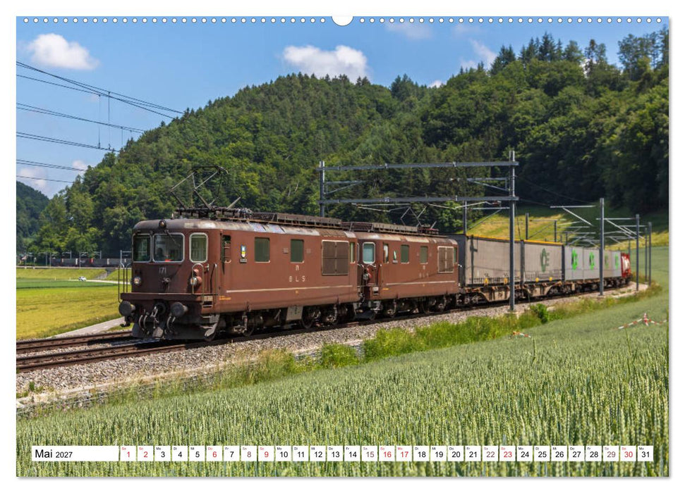 Für Güter die Bahn (CALVENDO Wandkalender 2027)