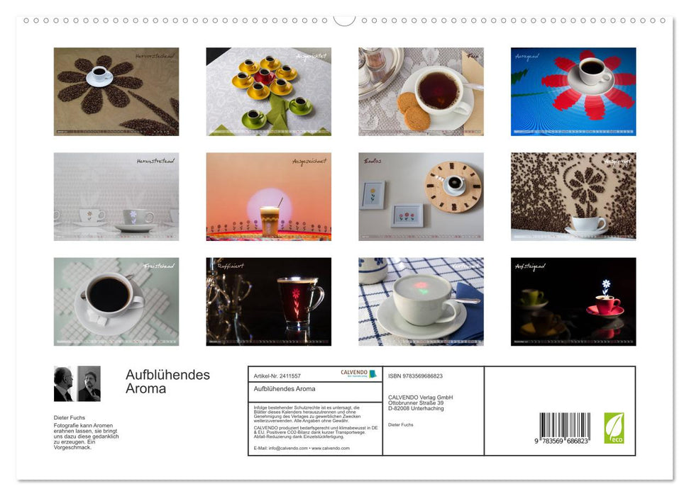 Aufblühendes Aroma (CALVENDO Premium Wandkalender 2027)