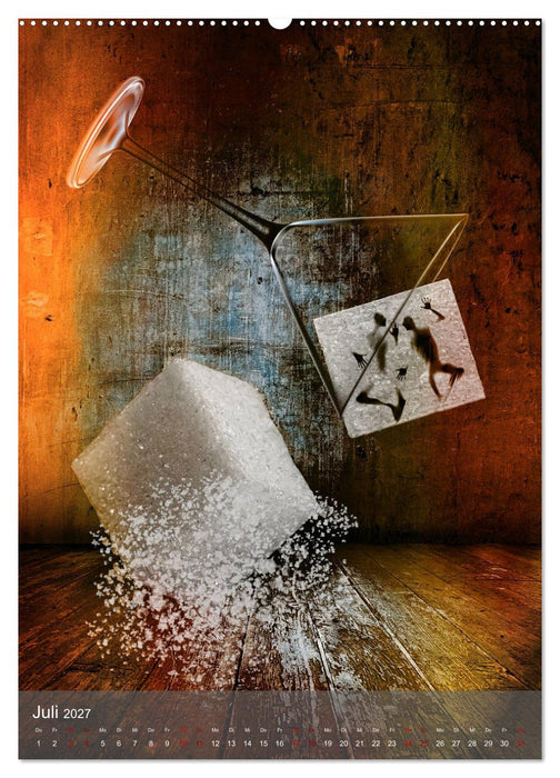ZUCKER - kunstvoll in Szene gesetzt (CALVENDO Premium Wandkalender 2027)