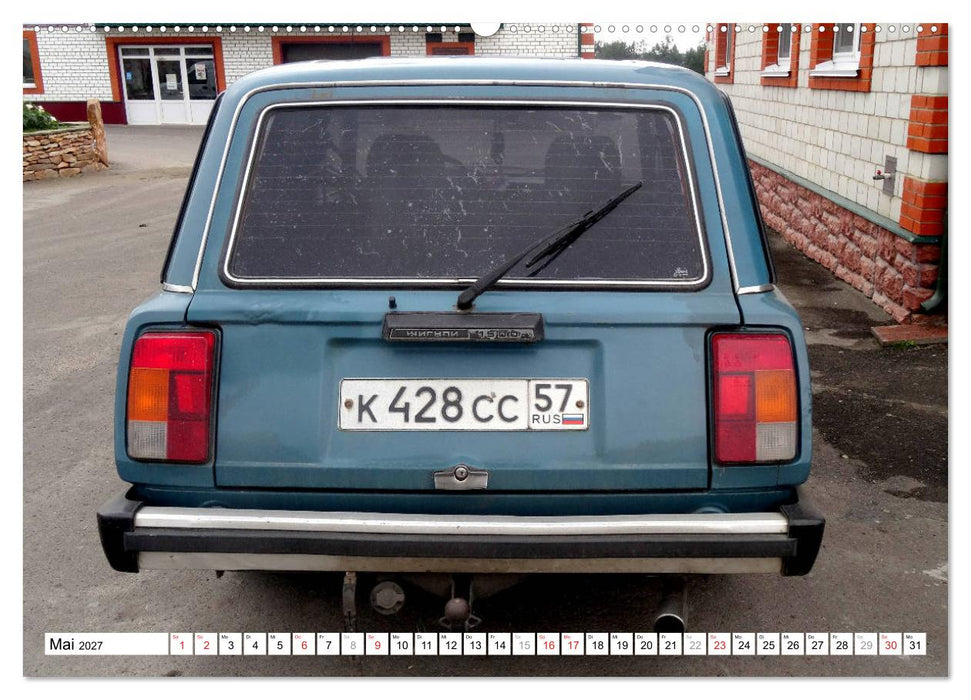 Sowjet-Mobile - Oldtimer der UdSSR (CALVENDO Wandkalender 2027)