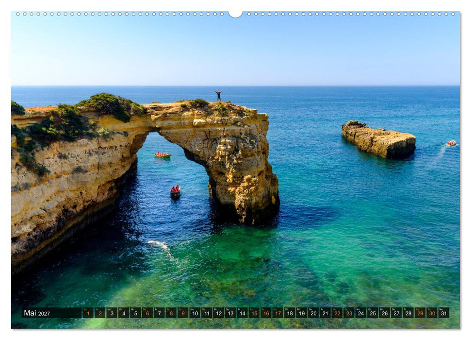 ALGARVE - Urlaub für die Seele (CALVENDO Wandkalender 2027)