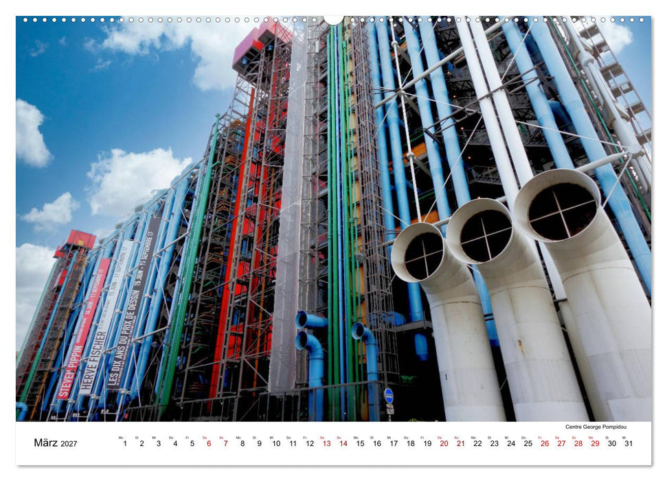 Paris - zwischen gestern und morgen (CALVENDO Wandkalender 2027)