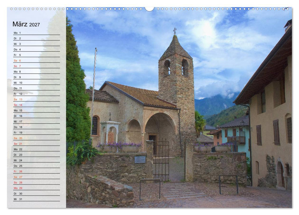 Caldonazzo See (CALVENDO Wandkalender 2027)