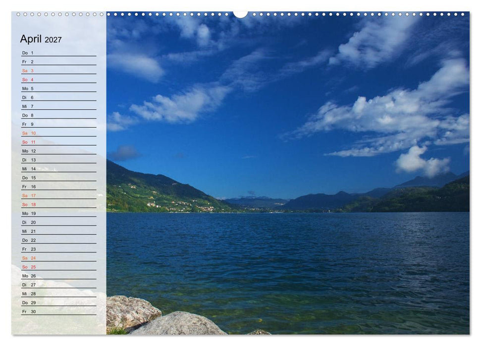 Caldonazzo See (CALVENDO Wandkalender 2027)