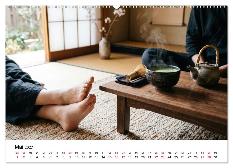 Unten Ohne - Barfuß durchs Jahr (CALVENDO Wandkalender 2027)
