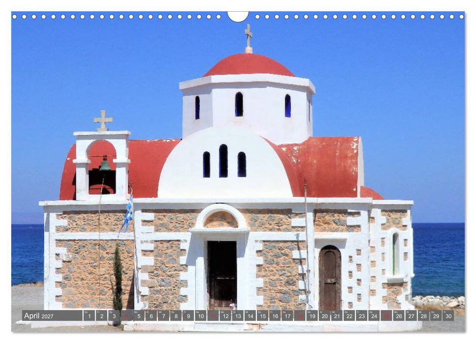 Kreta Pur - Eine Bilderreise für die Sinne (CALVENDO Wandkalender 2027)