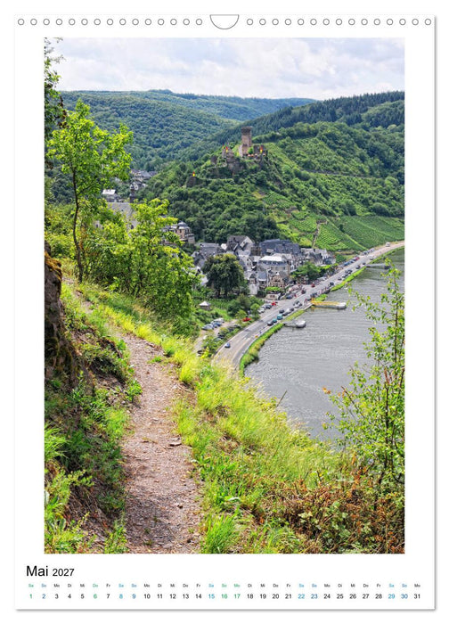 Natur genießen - Hunsrück, Mosel und Eifel (CALVENDO Wandkalender 2027)