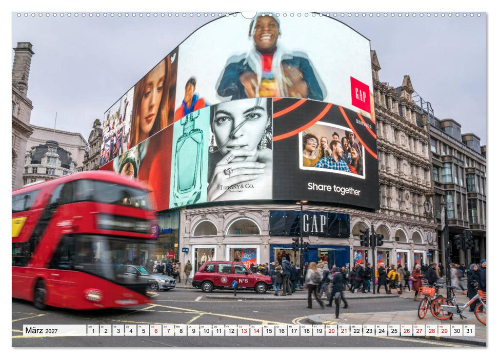 Großbritannien - London (CALVENDO Wandkalender 2027)