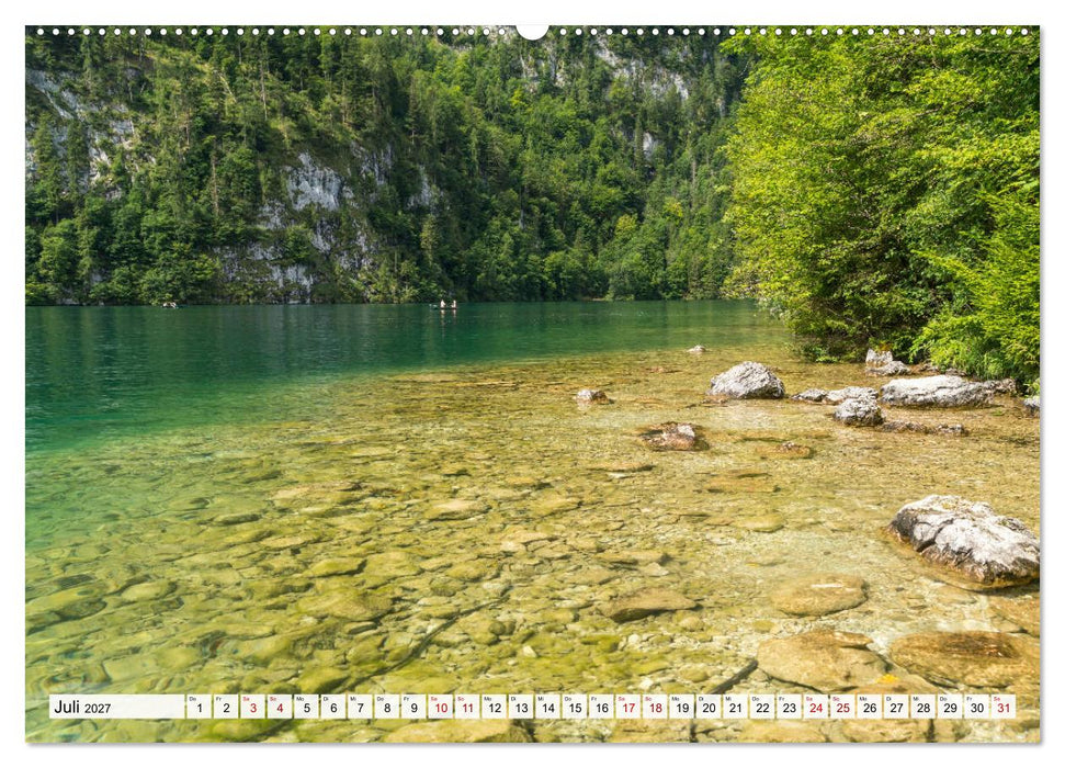 Bayerns schönste Seen (CALVENDO Premium Wandkalender 2027)