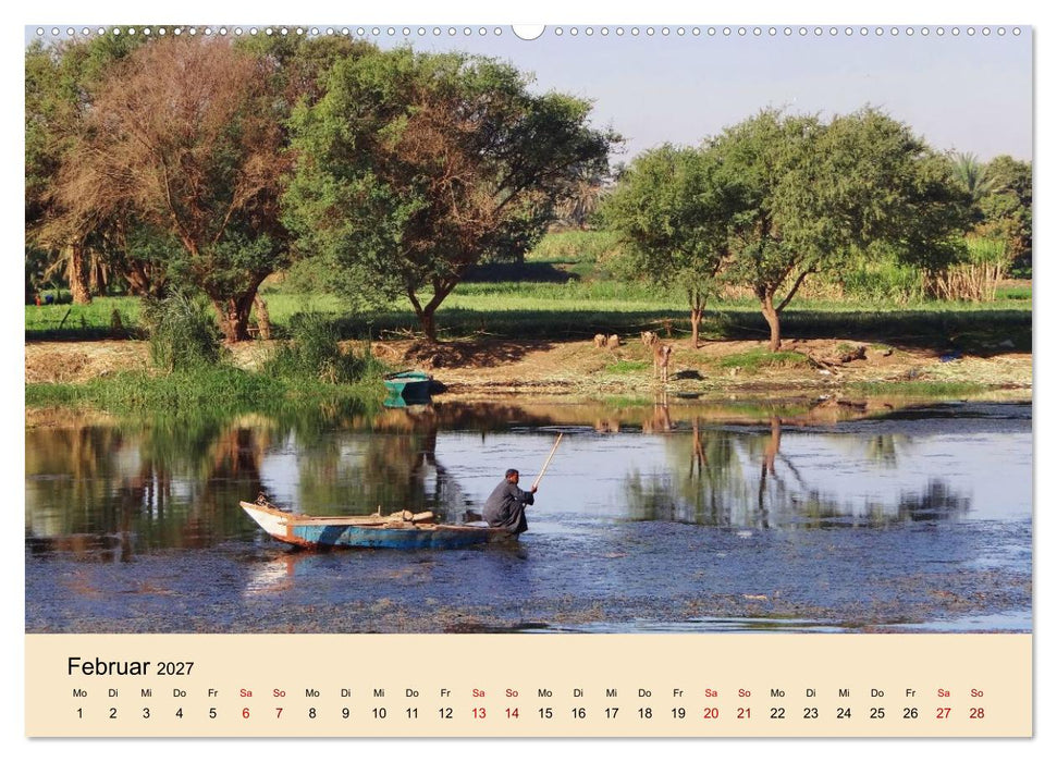 Ägypten - Leben am Nil (CALVENDO Premium Wandkalender 2027)