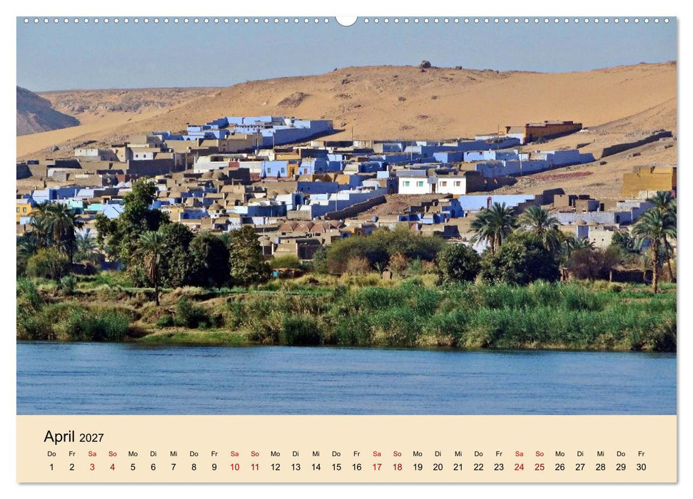 Ägypten - Leben am Nil (CALVENDO Premium Wandkalender 2027)