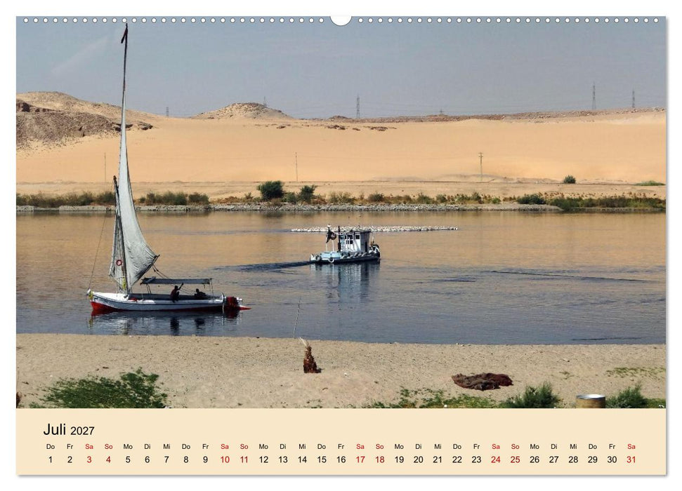 Ägypten - Leben am Nil (CALVENDO Premium Wandkalender 2027)