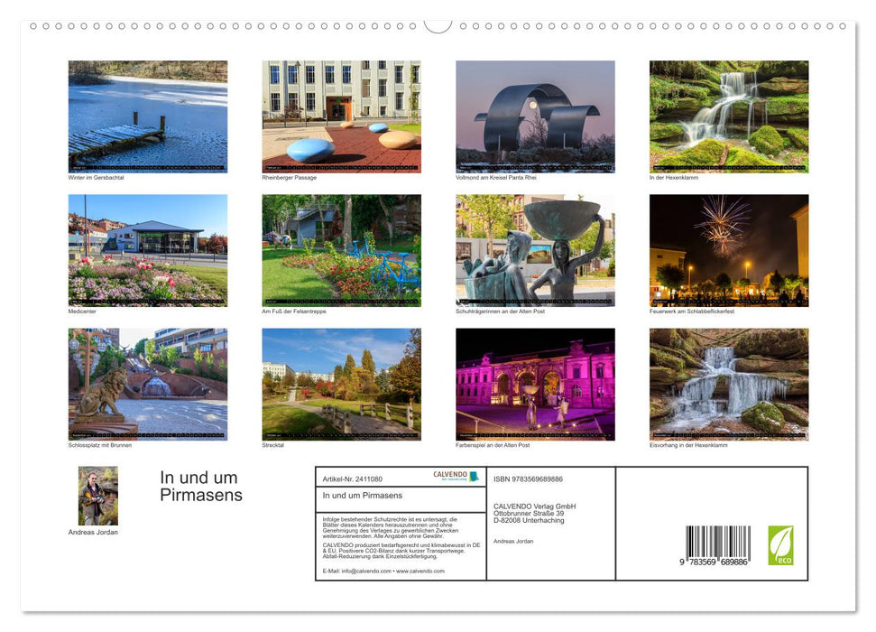 In und um Pirmasens (CALVENDO Premium Wandkalender 2027)