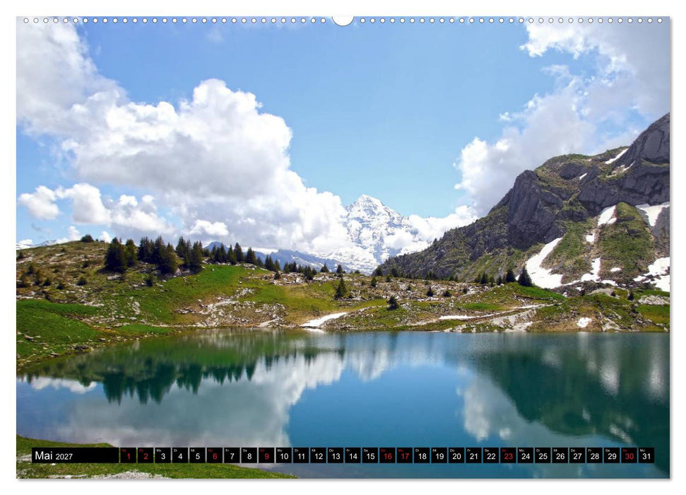 Berge im Berner Oberland (CALVENDO Premium Wandkalender 2027)