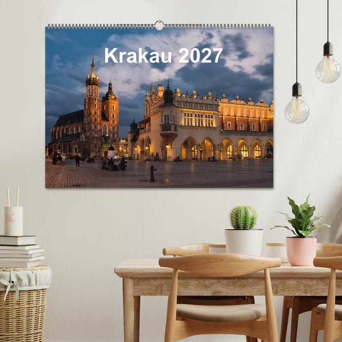 Krakau - die schönste Stadt Polens (CALVENDO Wandkalender 2027)