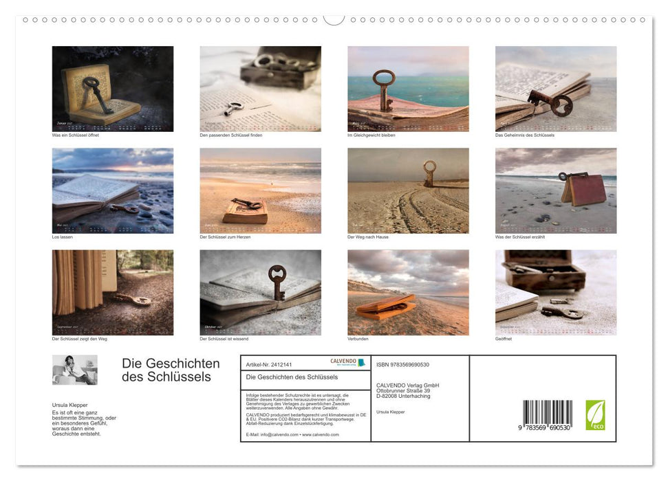 Die Geschichten des Schlüssels (CALVENDO Premium Wandkalender 2027)
