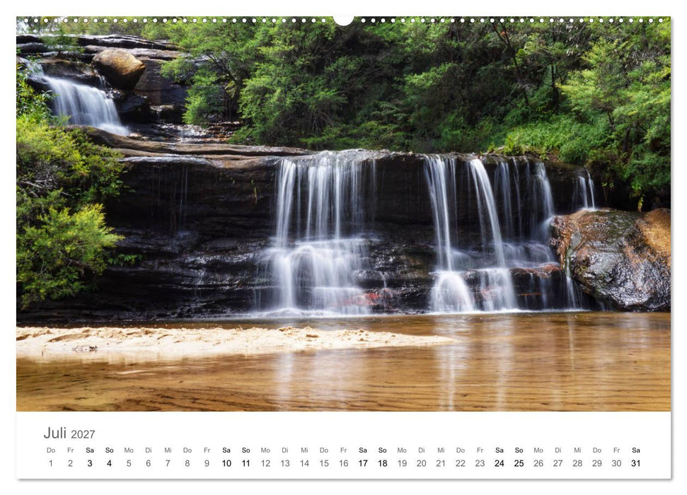 Wasserfälle - die schönsten Wasserfälle der Welt (CALVENDO Premium Wandkalender 2027)