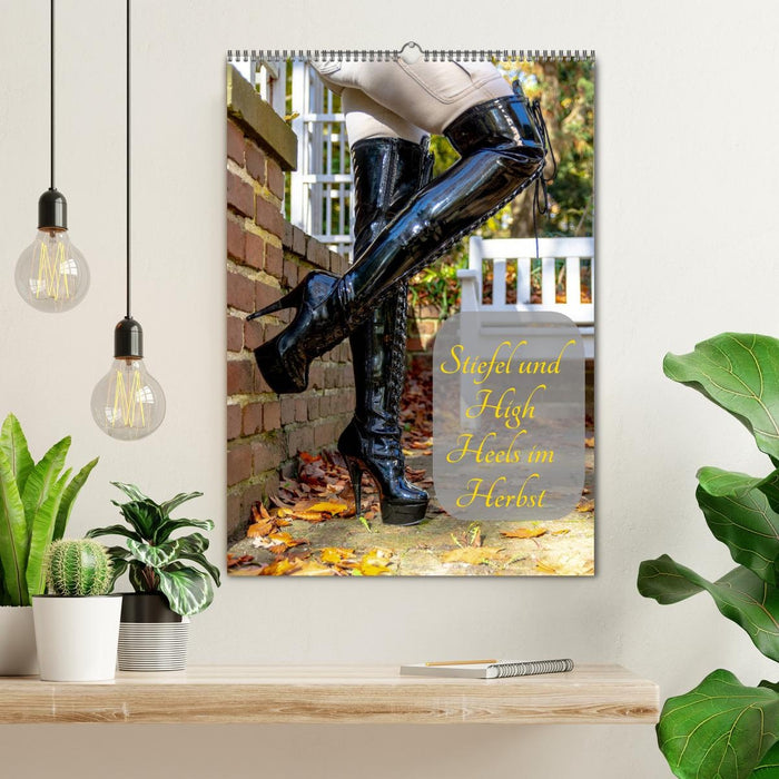 Stiefel und High Heels im Herbst (CALVENDO Wandkalender 2027)
