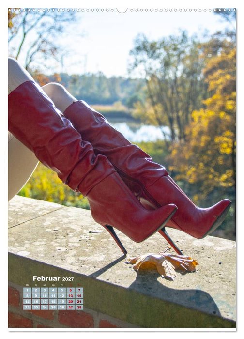 Stiefel und High Heels im Herbst (CALVENDO Wandkalender 2027)