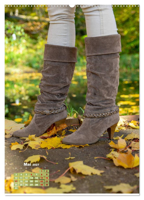 Stiefel und High Heels im Herbst (CALVENDO Wandkalender 2027)