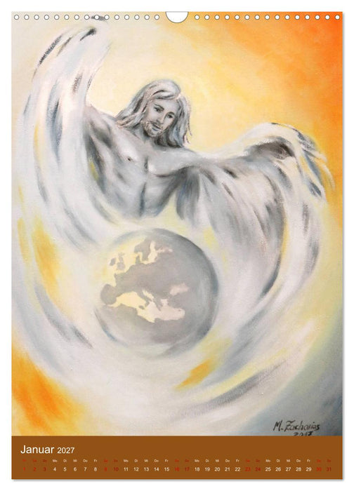 Außergewöhnliche spirituelle Kunst 2027 (CALVENDO Wandkalender 2027)