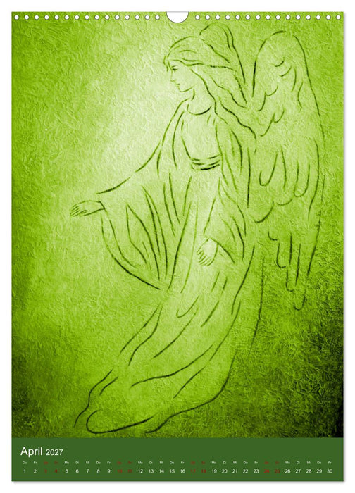Außergewöhnliche spirituelle Kunst 2027 (CALVENDO Wandkalender 2027)