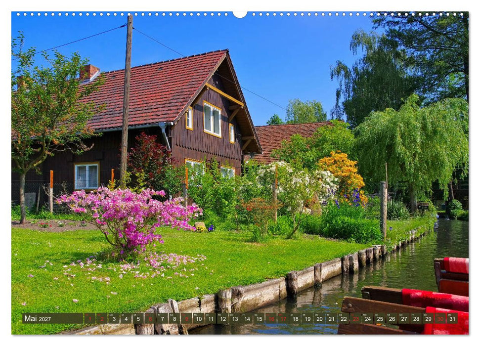 Spreewald - Malerische Kulturlandschaft in Brandenburg (CALVENDO Premium Wandkalender 2027)