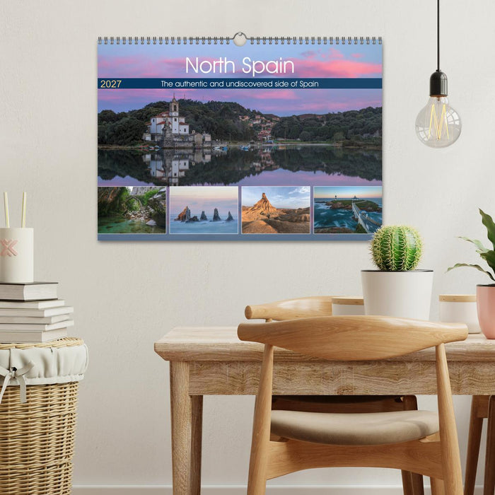 North Spain, the authentic and undiscovered side of Spain (CALVENDO Monthly Calendar 2027)