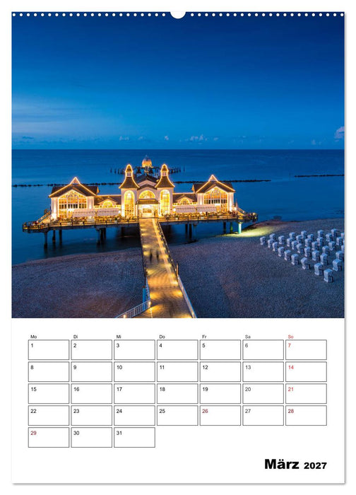 Insel Rügen - Wilde Schönheit an der Ostsee (CALVENDO Premium Wandkalender 2027)