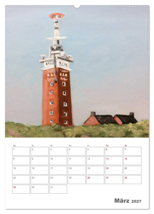Malerisches Helgoland (CALVENDO Premium Wandkalender 2027)
