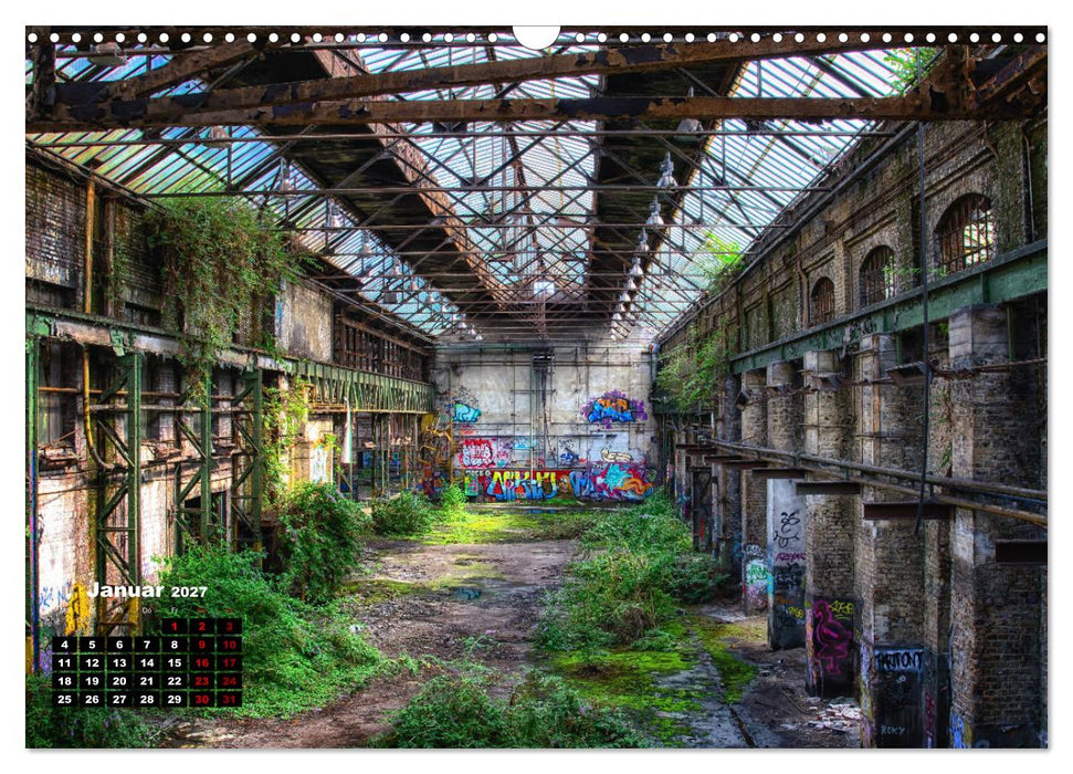 Verlassene Orte - Lost Places (CALVENDO Wandkalender 2027)